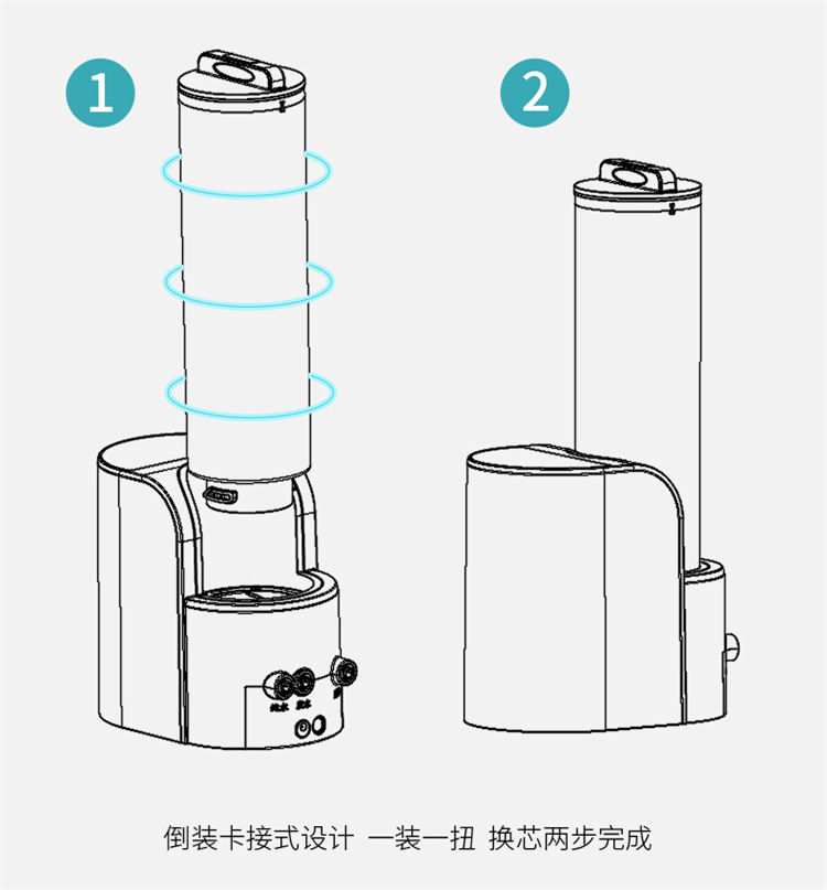 家樂事一顆芯凈水器F1011產品介紹